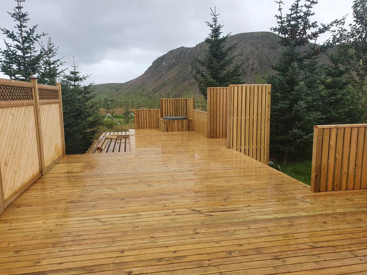 Golden Circle Cabin, Hot Tub Villa Geysir Eksteriør billede