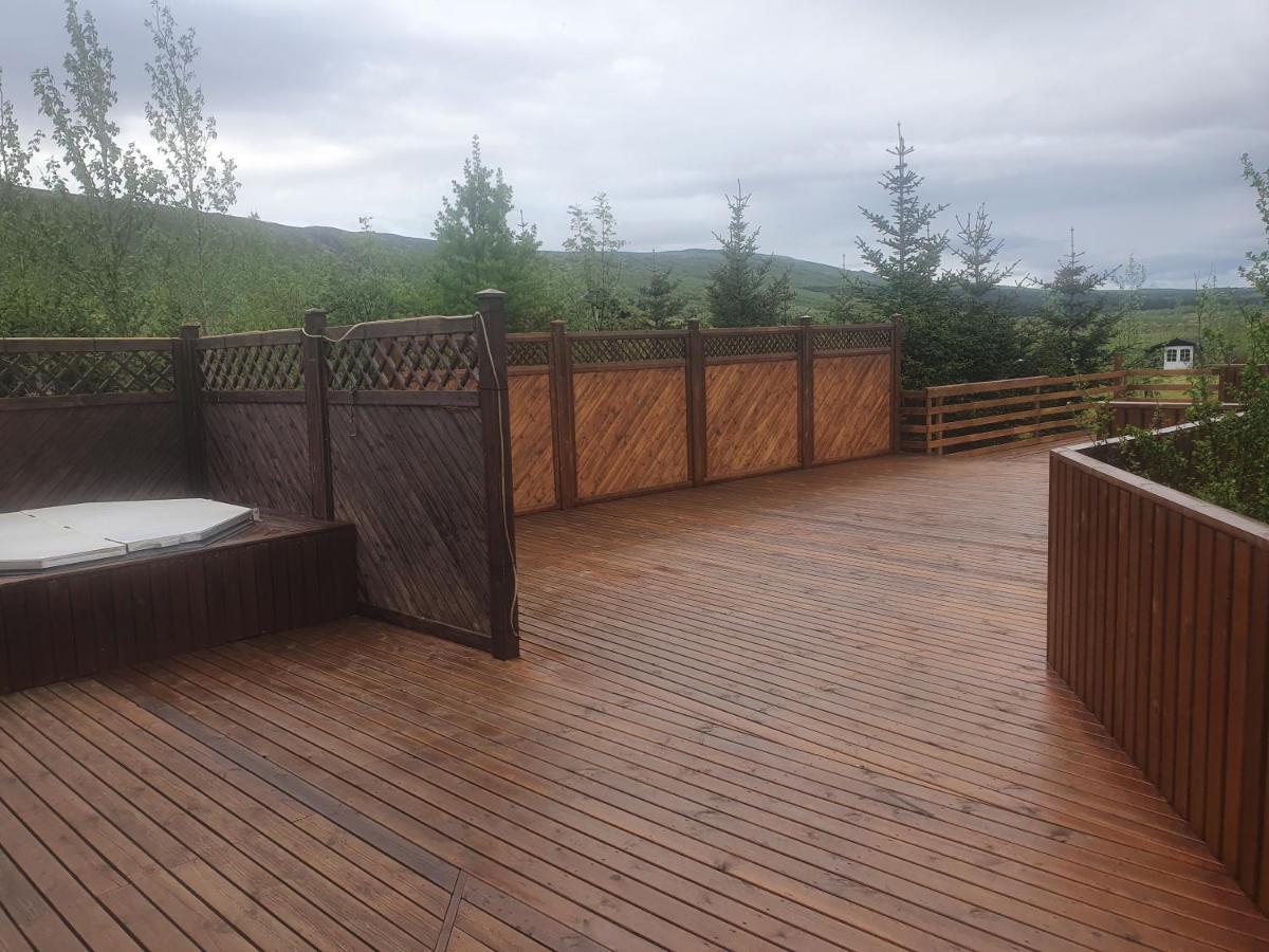 Golden Circle Cabin, Hot Tub Villa Geysir Eksteriør billede